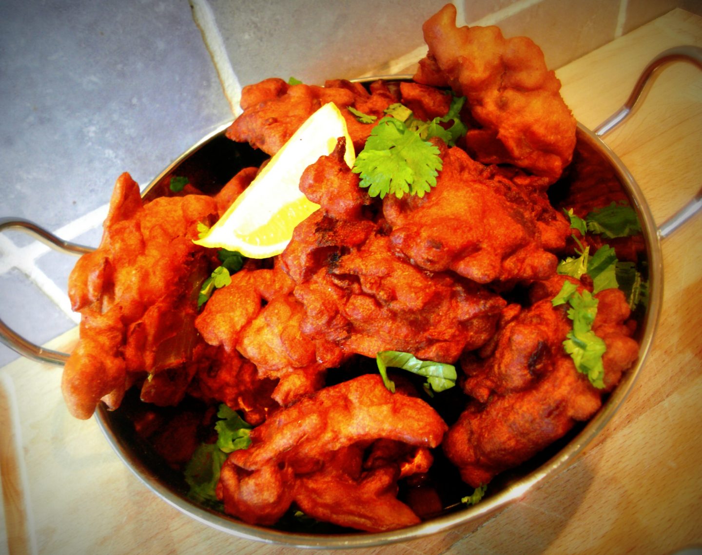 Onion Bhaji Indian Food Takeout